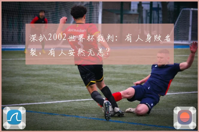 深扒2002世界杯裁判:有人身败名裂,有人安然无恙?