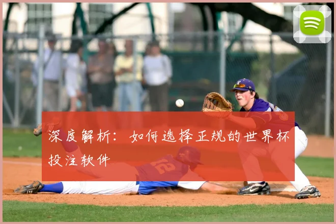 深度解析：如何选择正规的世界杯投注软件